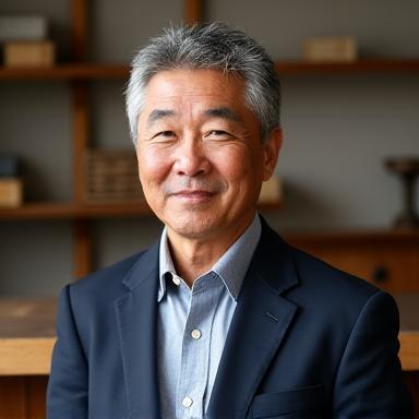 チーフクラフトマン、田中宏のポートレート