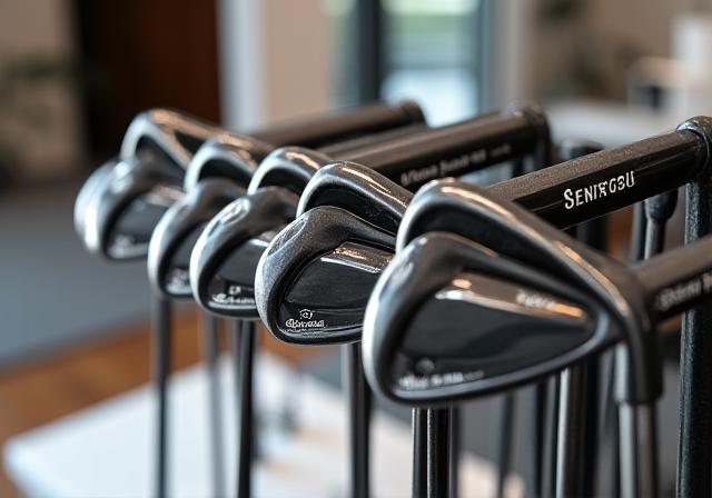 陳列された旋律ゴルフクラブのオリジナルブランド製品